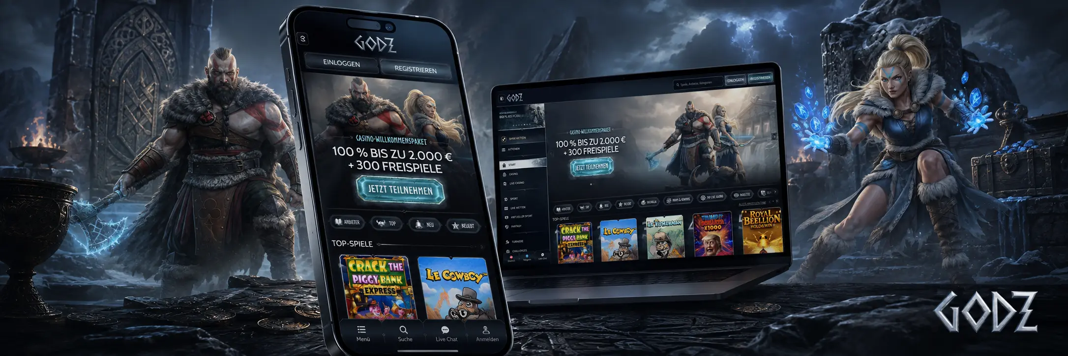 Godz Casino Registrierung und Login Godz Casino Registrierung und Login
